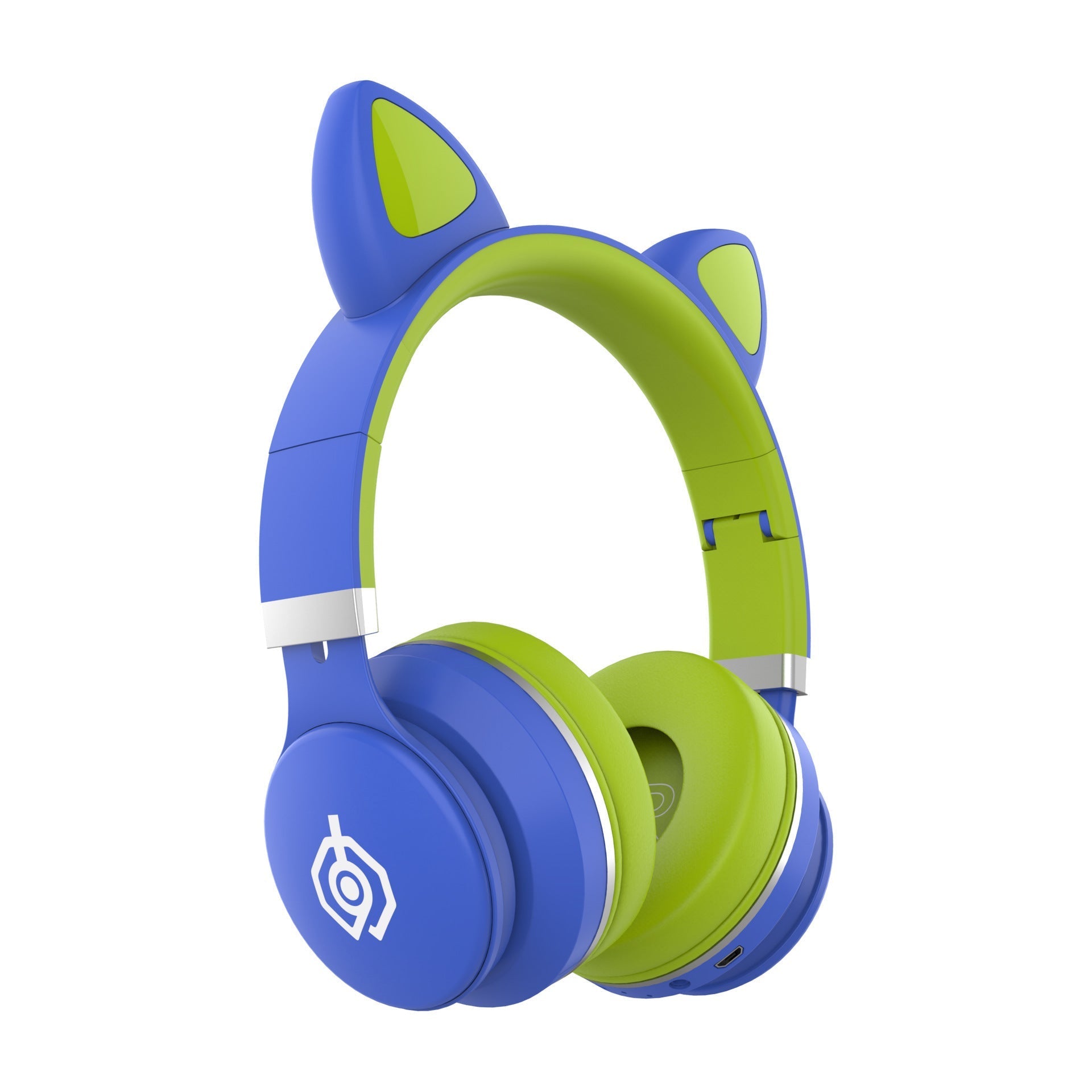 KTX-770451 Cute Cat Ears Wireless Bluetooth Headset with Stereo Sound and Voice Control