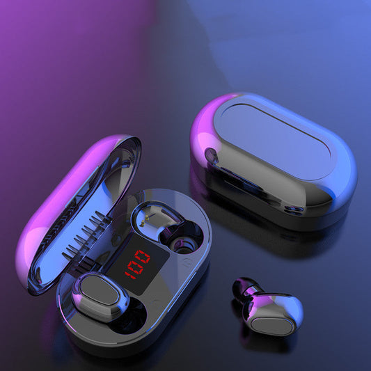 KTX-982867 L22 Wireless Bluetooth Mini Earphones with Voice Control and Multi-Point Connection