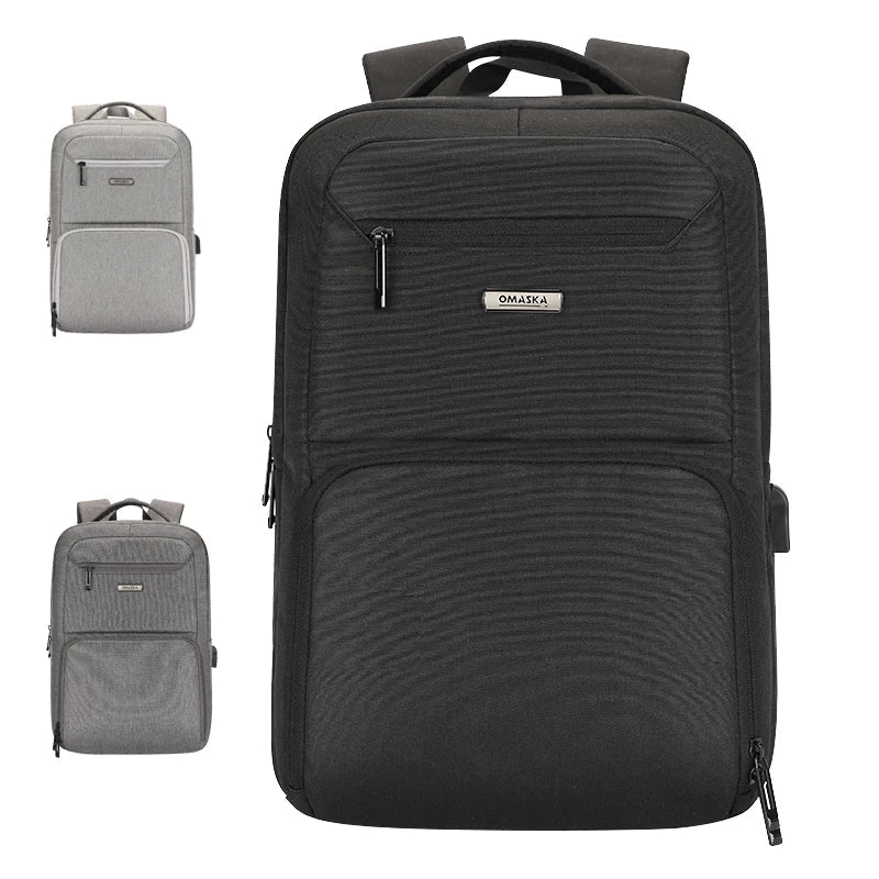 KTX-429459 Stylish and Functional USB Charging Computer Backpack for Men