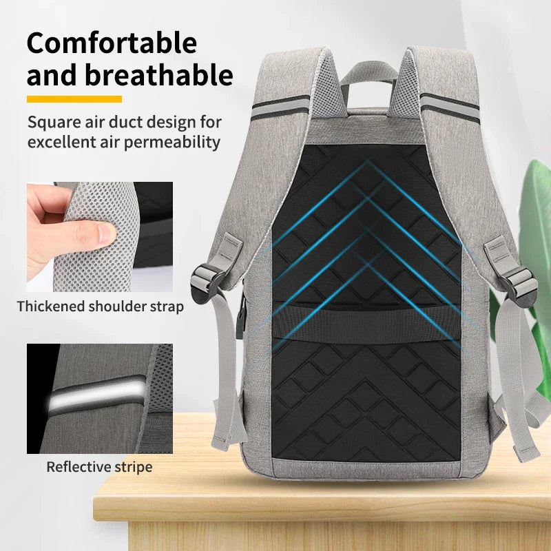 KTX-429459 Stylish and Functional USB Charging Computer Backpack for Men