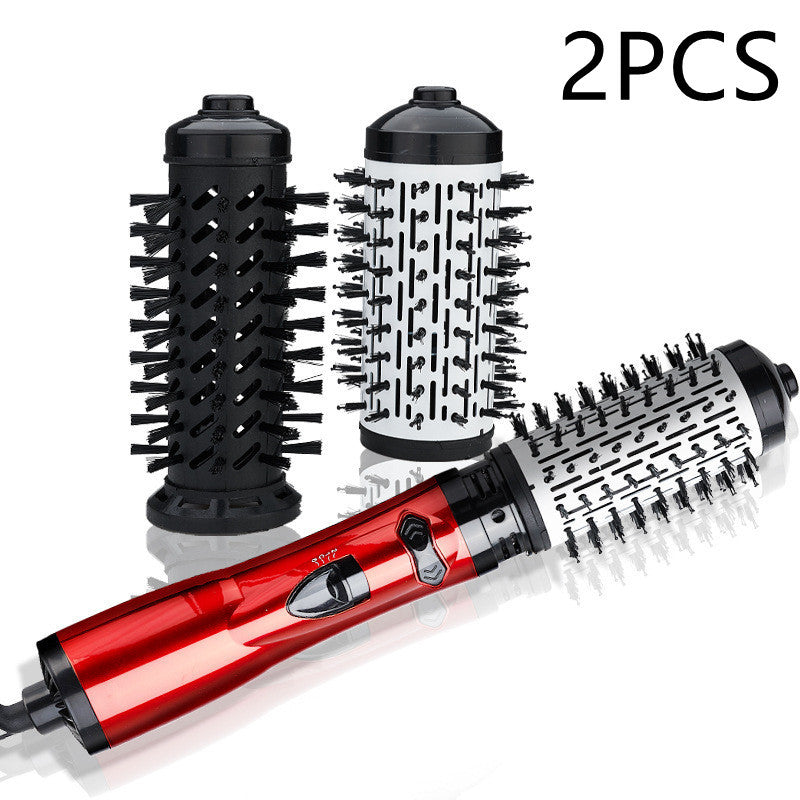 JMT-947210 2 in 1 Multifunctional Hair Dryer Rotary Brush & Curling Iron Styling Tool with 3-Speed Temperature Control