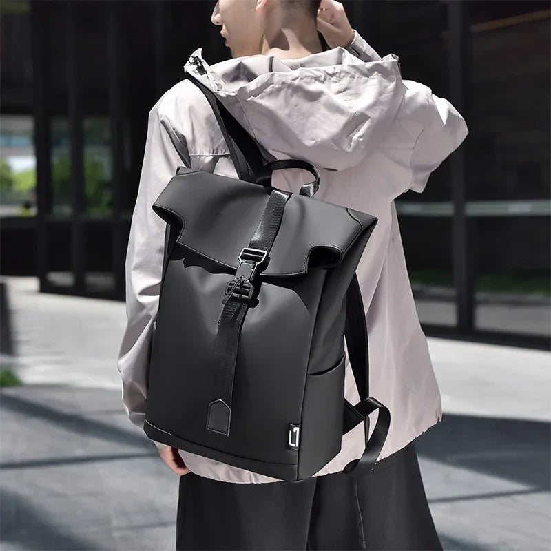 KTX-377427 Fashionable 17-Inch Outdoor Leisure Backpack for Students and Travel