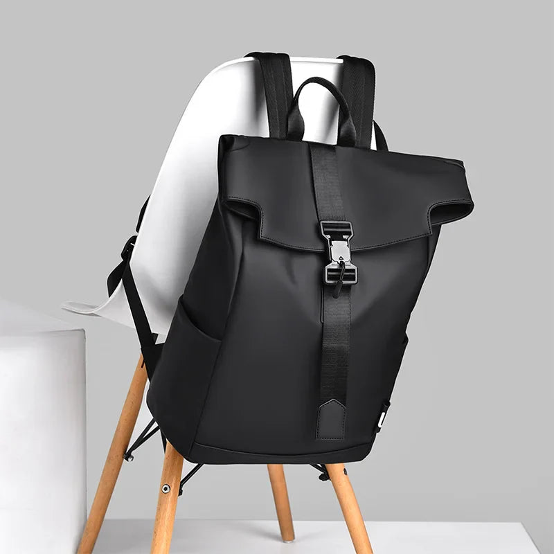 KTX-377427 Fashionable 17-Inch Outdoor Leisure Backpack for Students and Travel