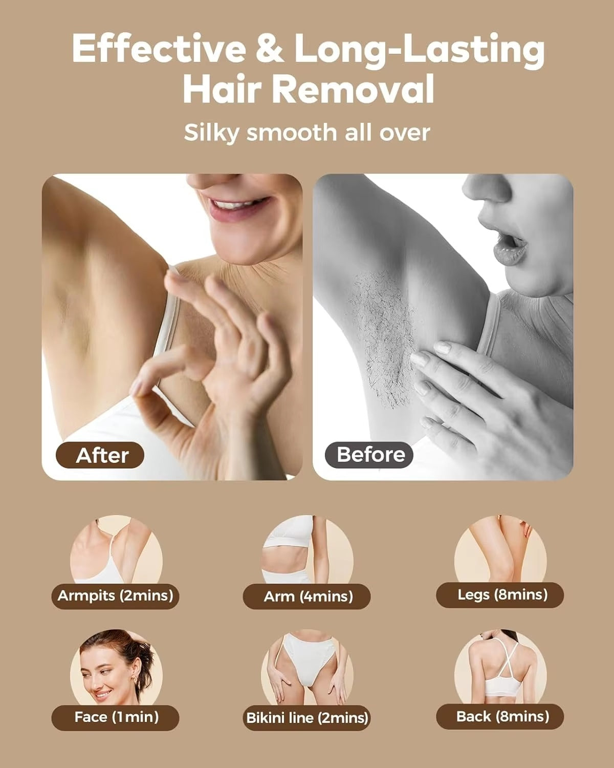 KTX-908819 Premium Hair Removal Device for Smooth Skin