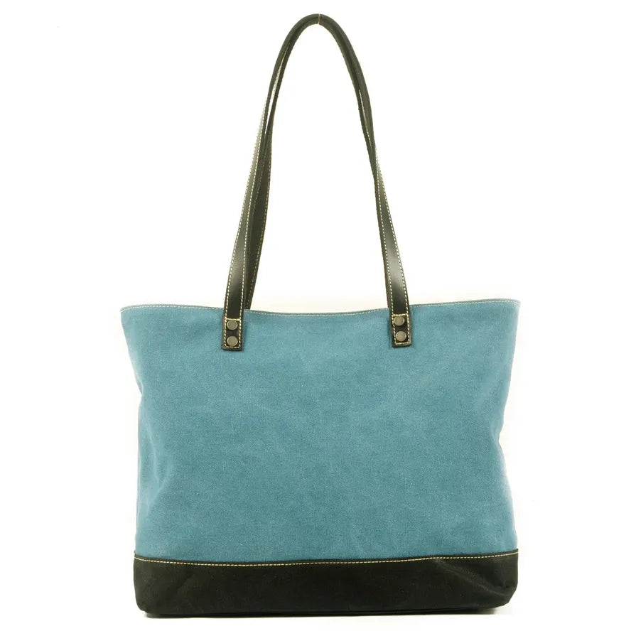 KTX-480019 Retro Fashion Canvas Large Shoulder Handbag with Eco-Friendly Materials