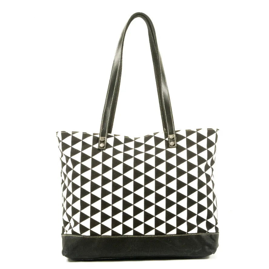 KTX-480019 Retro Fashion Canvas Large Shoulder Handbag with Eco-Friendly Materials