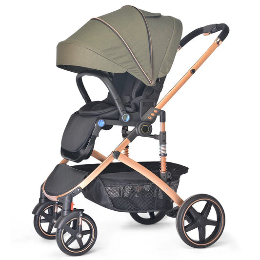 KTX-550291 Luxury 3 in 1 Baby Stroller with Cup Holder - Versatile Travel System for Infants