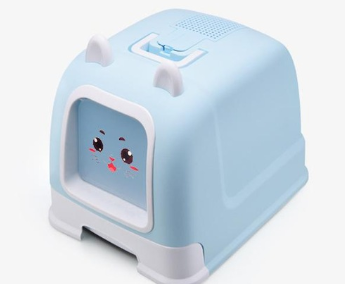JMT-954186 Enclosed Cat Litter Box with Convenient Drawer System
