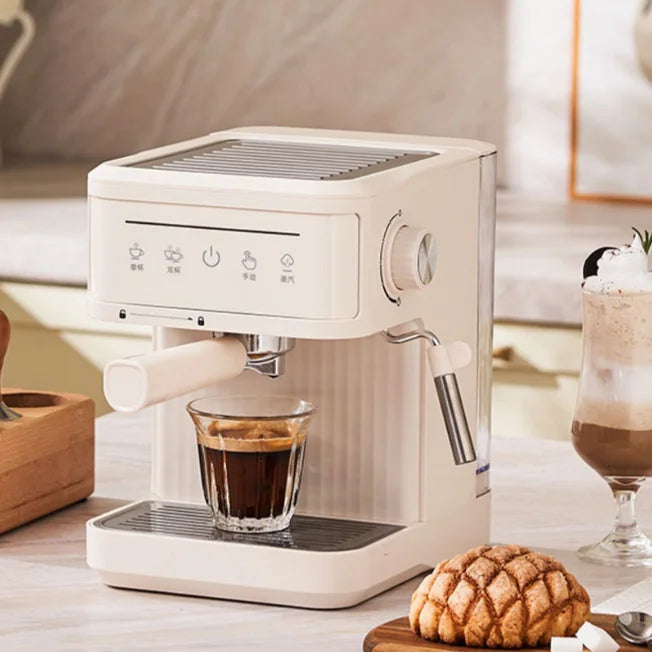 KTX-346323 Compact One-Piece Steam Cappuccino Maker for Home and Office Use