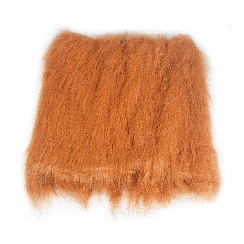 JMT-956938 Pet Lion Mane Wig Costume for Dogs and Cats - Warm Winter Apparel with Ear Detail, Adjustable Size