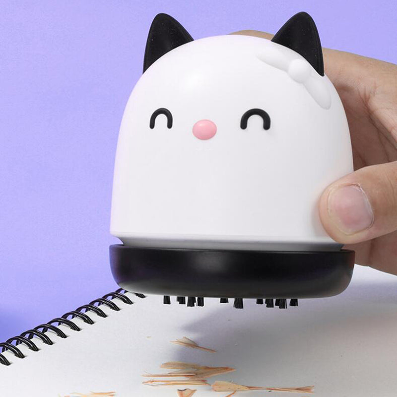 KTX-944979 Portable Cat Mini Vacuum Cleaner for Desktop and Office Use - Handheld Suction Tool