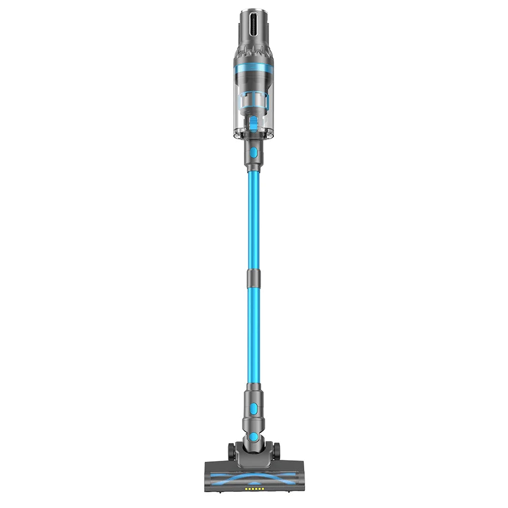 KTX-806227 Cordless 450W Rechargeable Vacuum Cleaner with Touchscreen, Battery-Operated and Detachable Design