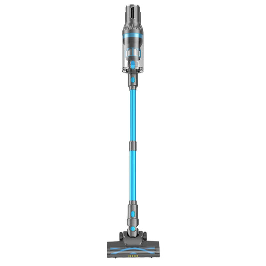 KTX-806227 Cordless 450W Rechargeable Vacuum Cleaner with Touchscreen, Battery-Operated and Detachable Design