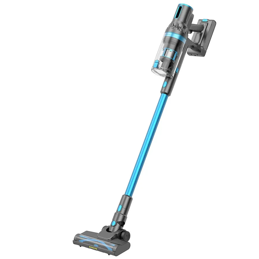 KTX-806227 Cordless 450W Rechargeable Vacuum Cleaner with Touchscreen, Battery-Operated and Detachable Design