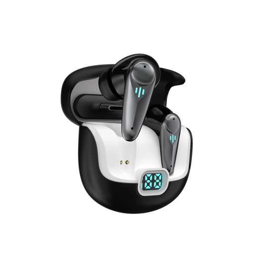 KTX-183059 YX37 TWS Wireless Earbuds with Active Noise Cancellation, Environmental Noise Cancellation, Digital Battery Indicator, and JL Chipset for Sports and Gaming