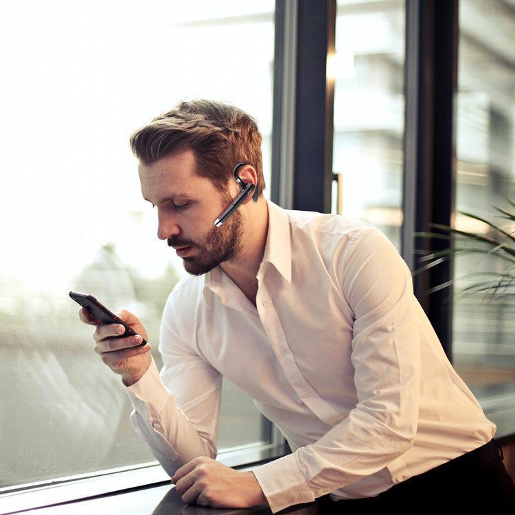 KTX-031443 Bluetooth Wireless Headset with Microphone – Ergonomic In-Ear Design, Long Standby Time, Compatible with Most Devices