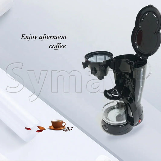 KTX-950803 12-Cup Permanent Swing Filter Coffee Maker for Home Brewing