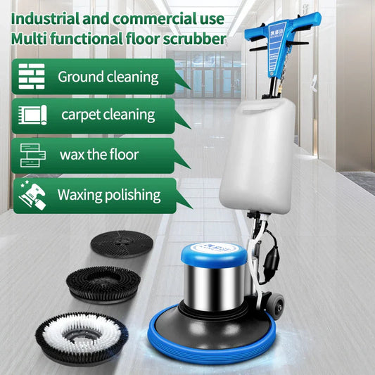KTX-110035 KJ522 Hand-Pushed Industrial Floor Scrubber for Effective Hotel and Workshop Cleaning