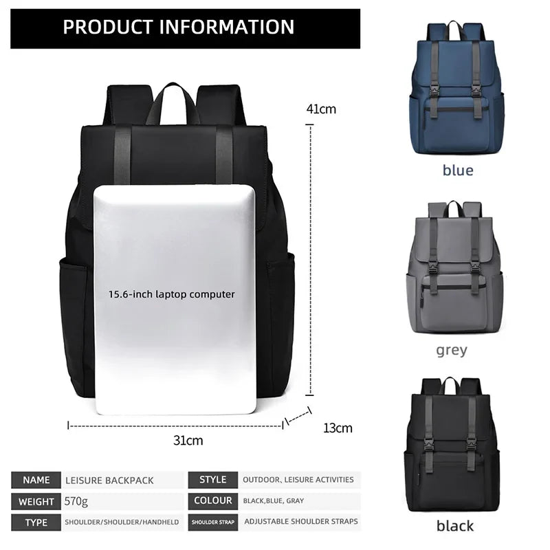 KTX-689299 High Capacity Waterproof Backpack for 17 Inch Laptops - Stylish and Functional Design for Men and Students