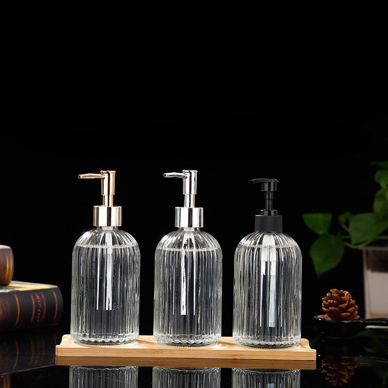 KTX-363859 Large-capacity Push-type Cosmetic Sub-bottling Bottle for Travel and Storage