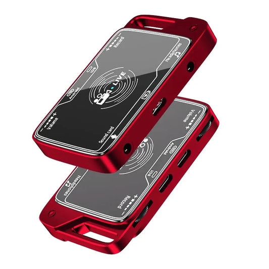 KTX-260691 2-in-1 Stereo Live Sound Card Converter for Mobile Devices with Charging and Microphone Streaming Adapter