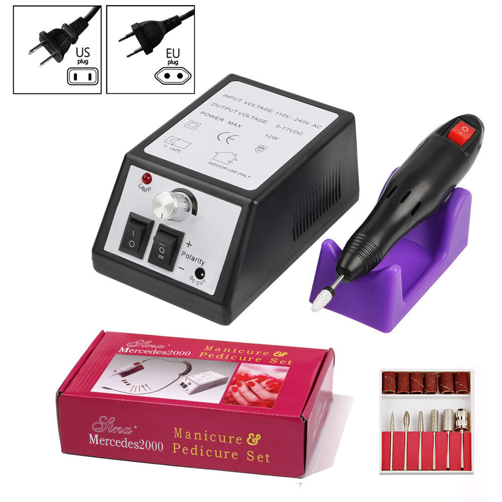 JMT-974538 Electric Nail Sander and Polishing Tool for Manicure and Toenail Care, Multiple Colors Available