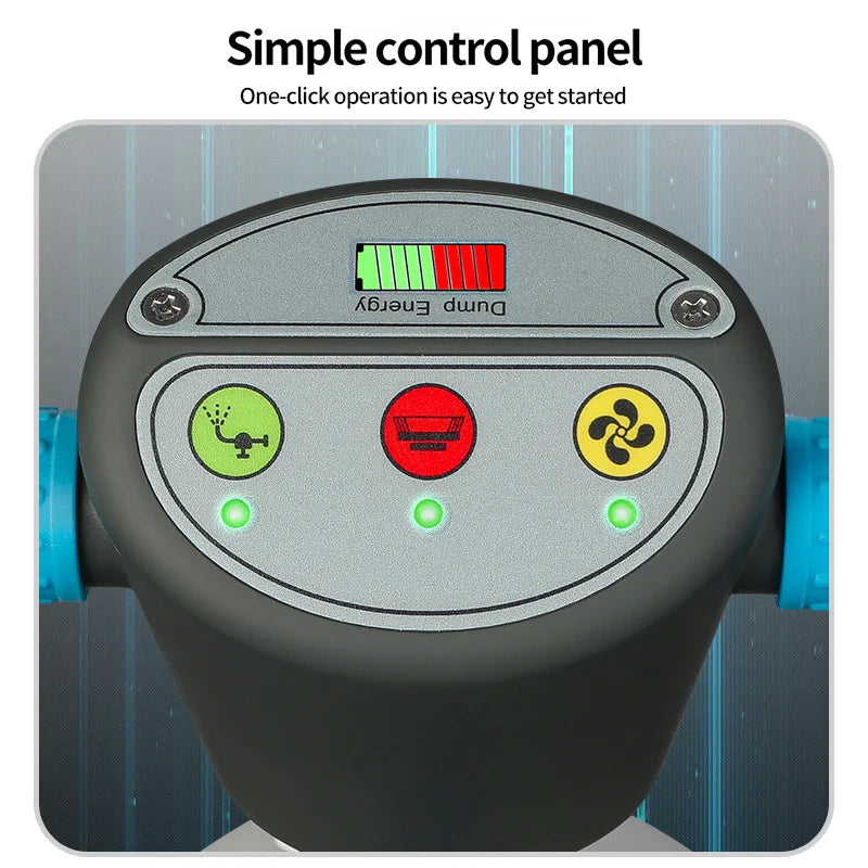 KTX-010579 Wireless Industrial Floor Scrubber and Sweeper Cleaning Machine