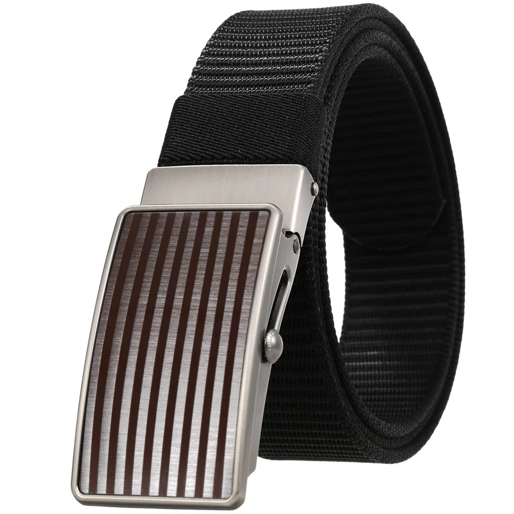 KTX-372307 Durable Nylon Roller Buckle Belt with Adjustable Design - Model LY36-23551-1