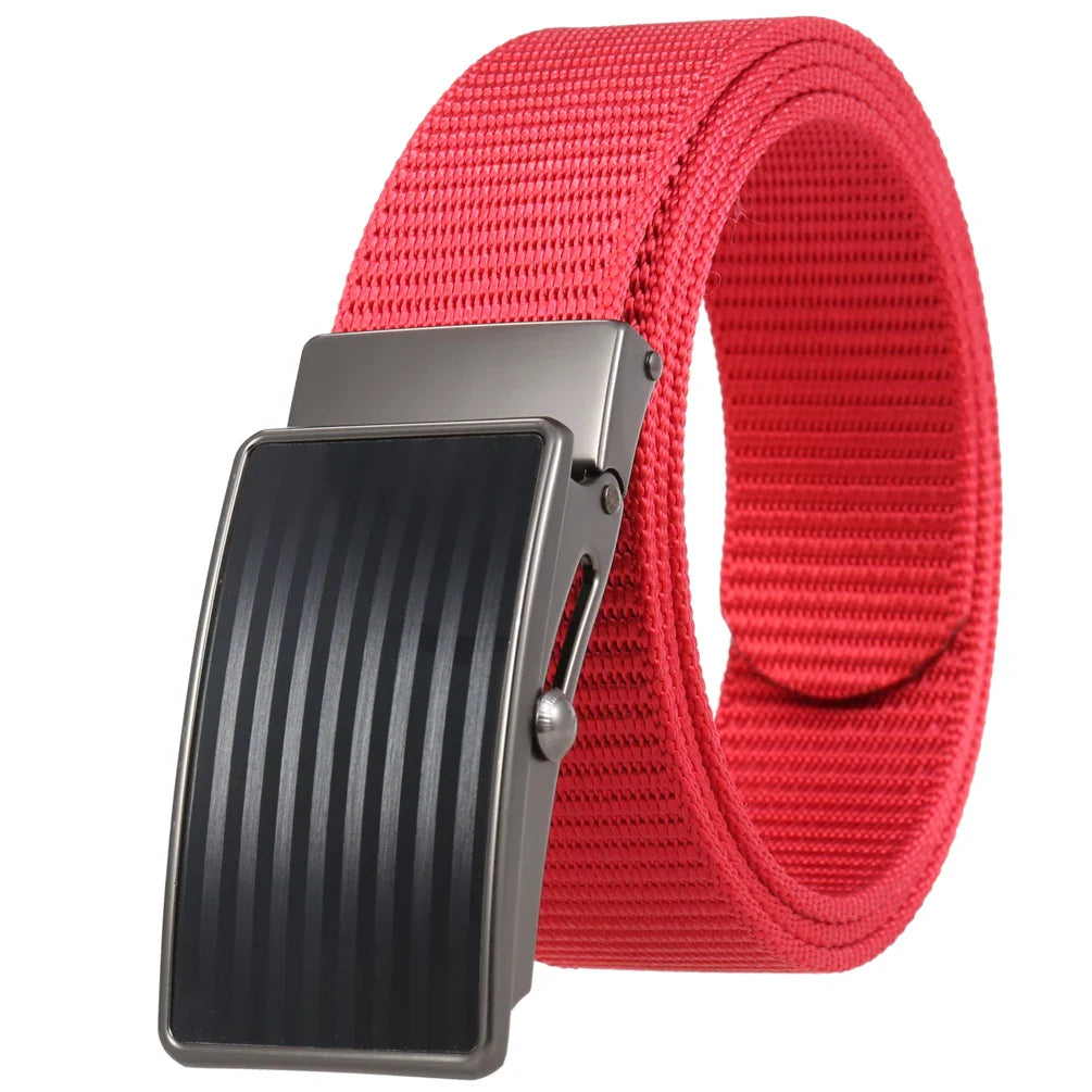 KTX-372307 Durable Nylon Roller Buckle Belt with Adjustable Design - Model LY36-23551-1