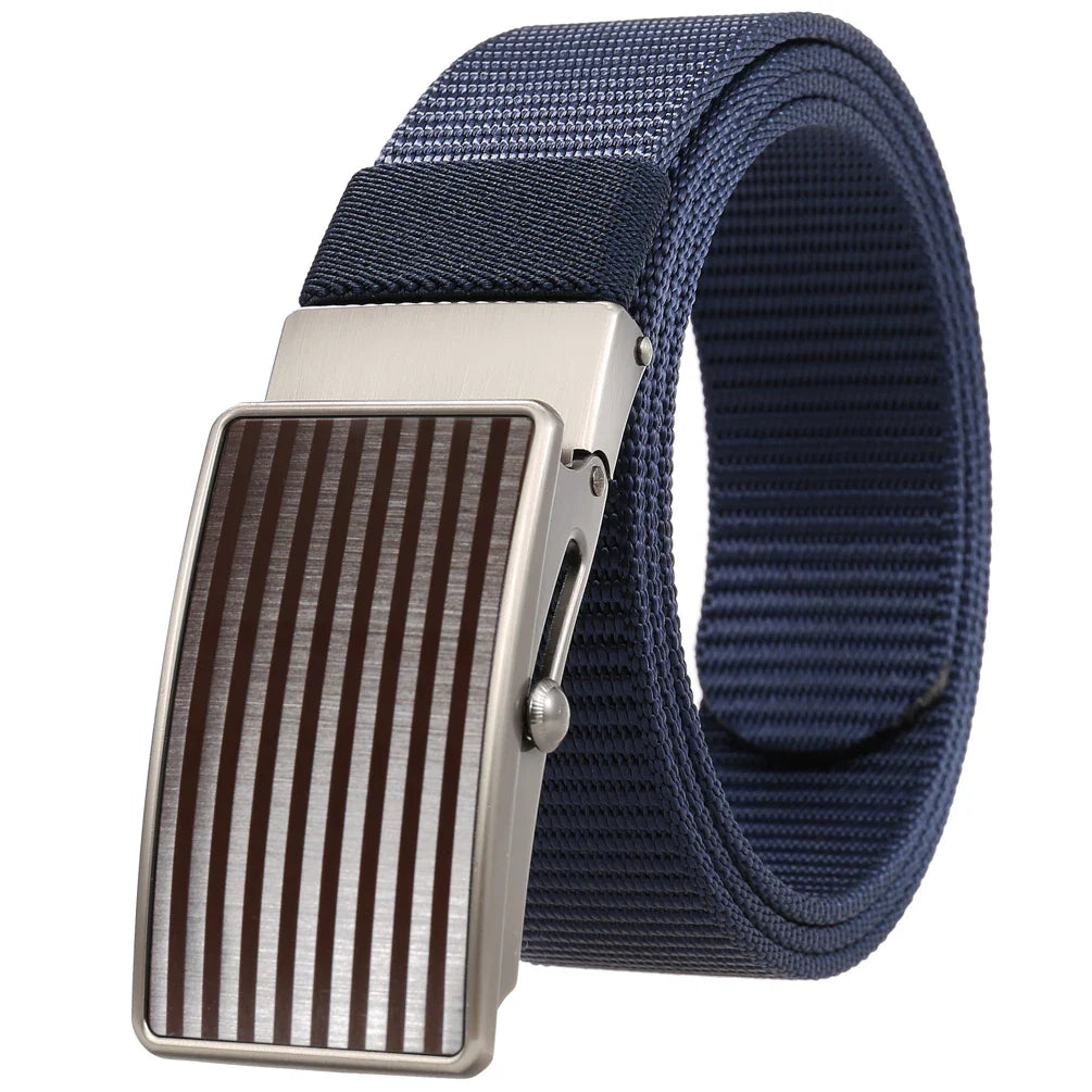 KTX-372307 Durable Nylon Roller Buckle Belt with Adjustable Design - Model LY36-23551-1