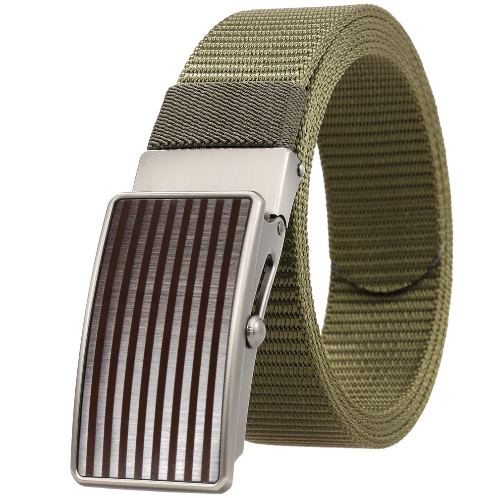 KTX-372307 Durable Nylon Roller Buckle Belt with Adjustable Design - Model LY36-23551-1