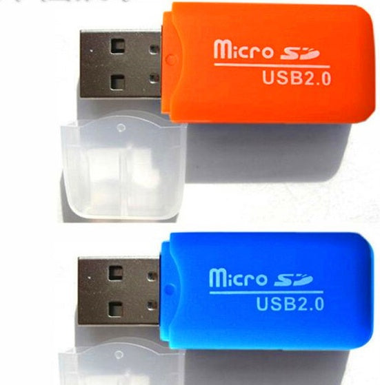 KTX-761747 Mini USB TF Card Reader with 16GB TF Card and SD Transfer Adapter