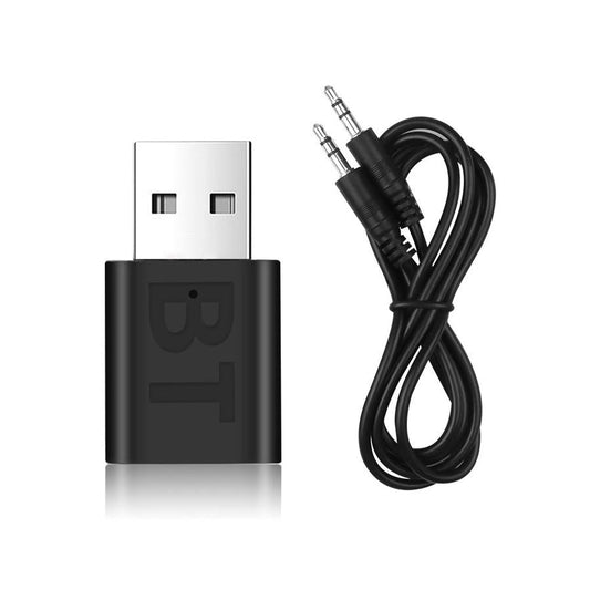 KTX-145363 Bluetooth 5.0 Audio Adapter - 2-in-1 Receiver and Transmitter for TV, Computer, and Car