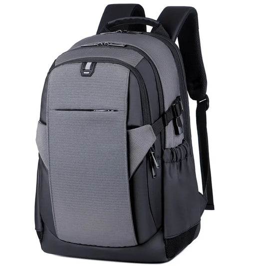 KTX-330003 Large Capacity Waterproof 17 Inch Student Backpack in Durable Polyester for Business and Daily Use