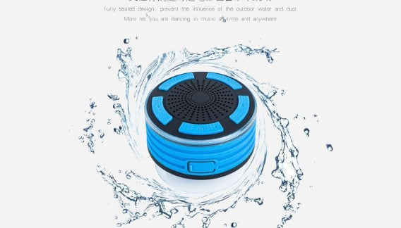 KTX-561939 Waterproof Bluetooth Speaker with 5W Output, 4-5 Hours Playtime, and Built-in Lithium Battery