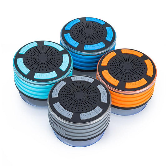 KTX-561939 Waterproof Bluetooth Speaker with 5W Output, 4-5 Hours Playtime, and Built-in Lithium Battery