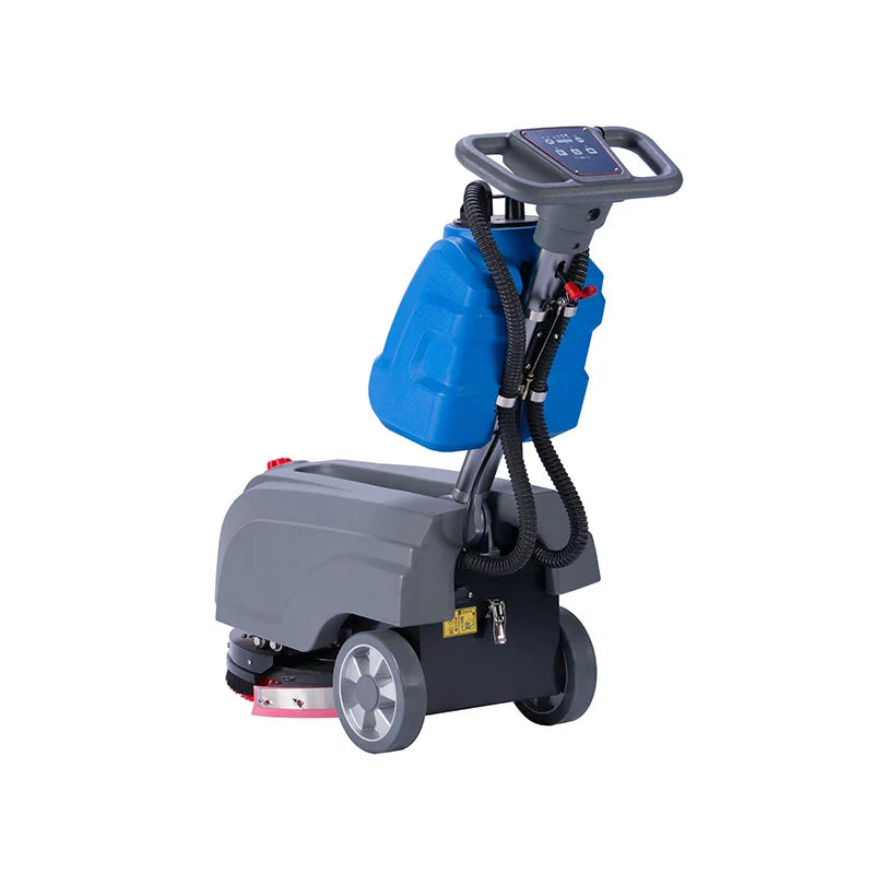 KTX-091923 24V Mini Industrial Walk-Behind Floor Scrubber - Electric Cleaning Machine for Effective Cleaning in Various Settings