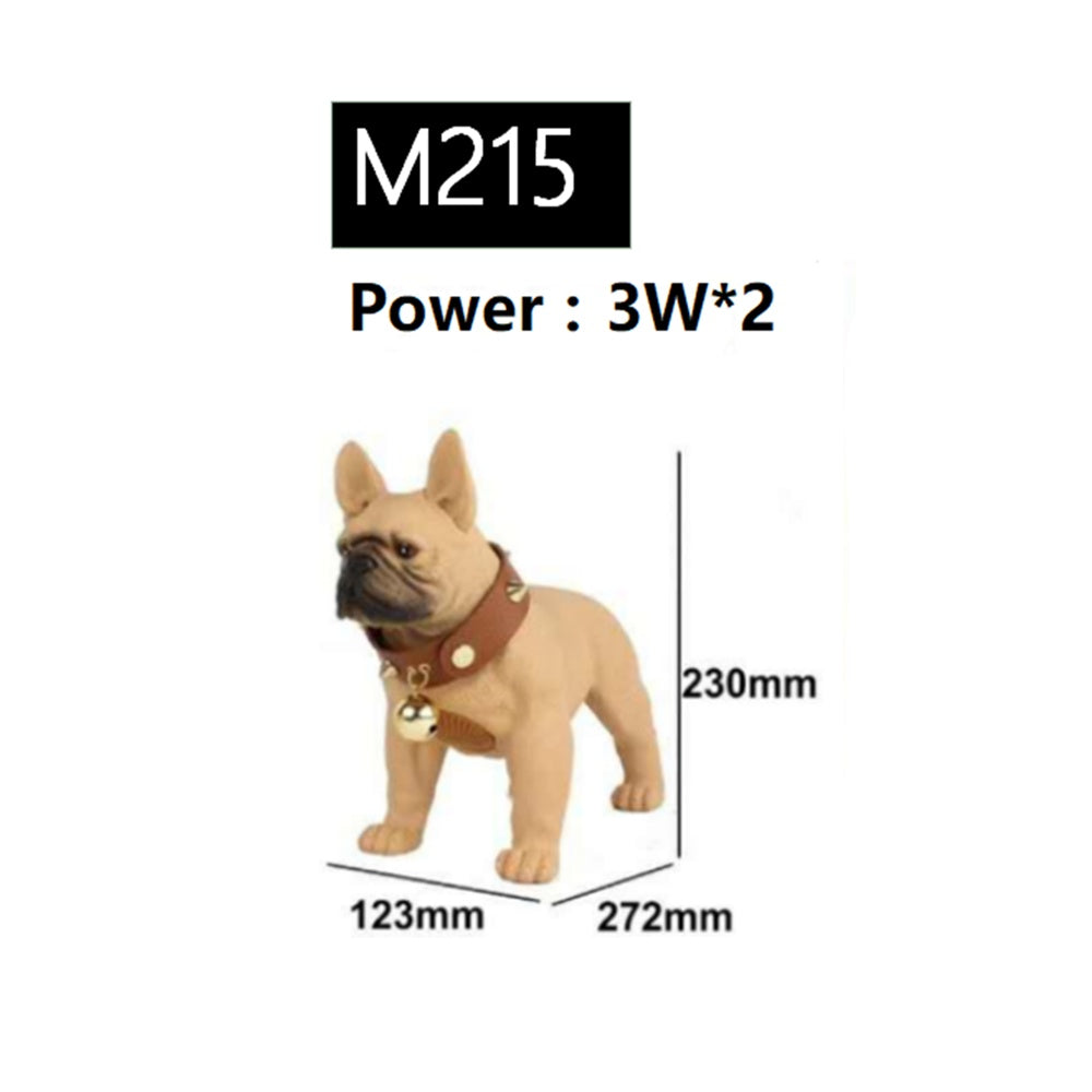 KTX-886163 Creative Cartoon Dog Bluetooth Speaker with FM Radio and Dustproof Design