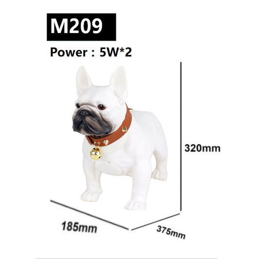 KTX-886163 Creative Cartoon Dog Bluetooth Speaker with FM Radio and Dustproof Design