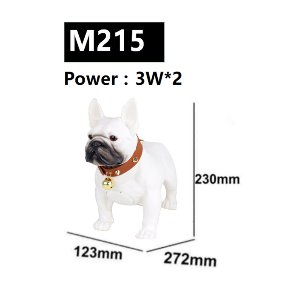 KTX-886163 Creative Cartoon Dog Bluetooth Speaker with FM Radio and Dustproof Design