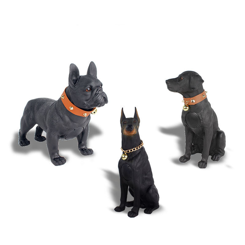 KTX-886163 Creative Cartoon Dog Bluetooth Speaker with FM Radio and Dustproof Design