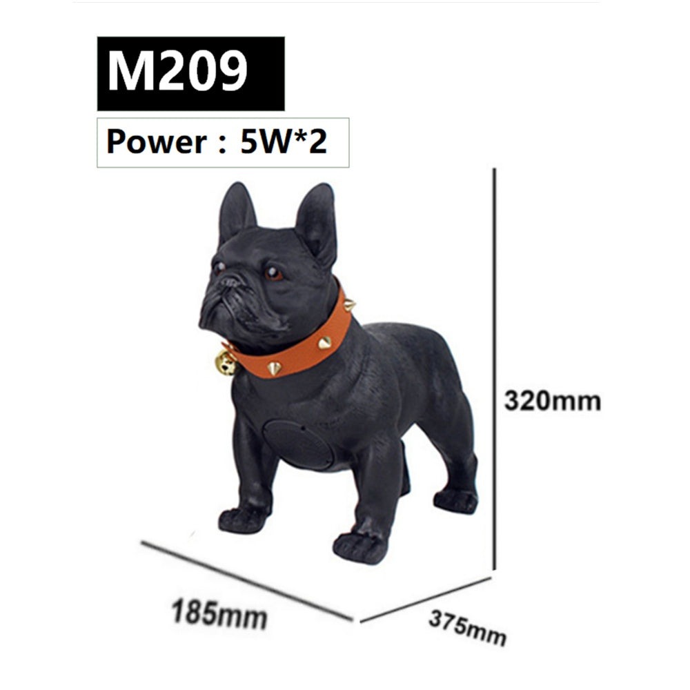 KTX-886163 Creative Cartoon Dog Bluetooth Speaker with FM Radio and Dustproof Design