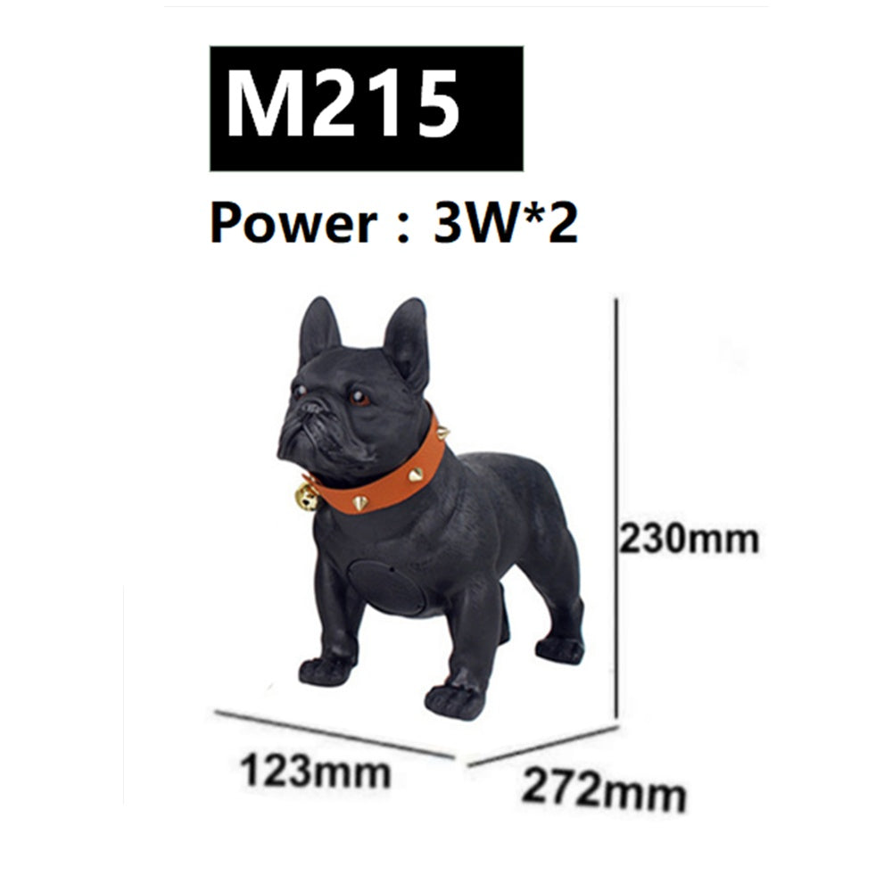 KTX-886163 Creative Cartoon Dog Bluetooth Speaker with FM Radio and Dustproof Design