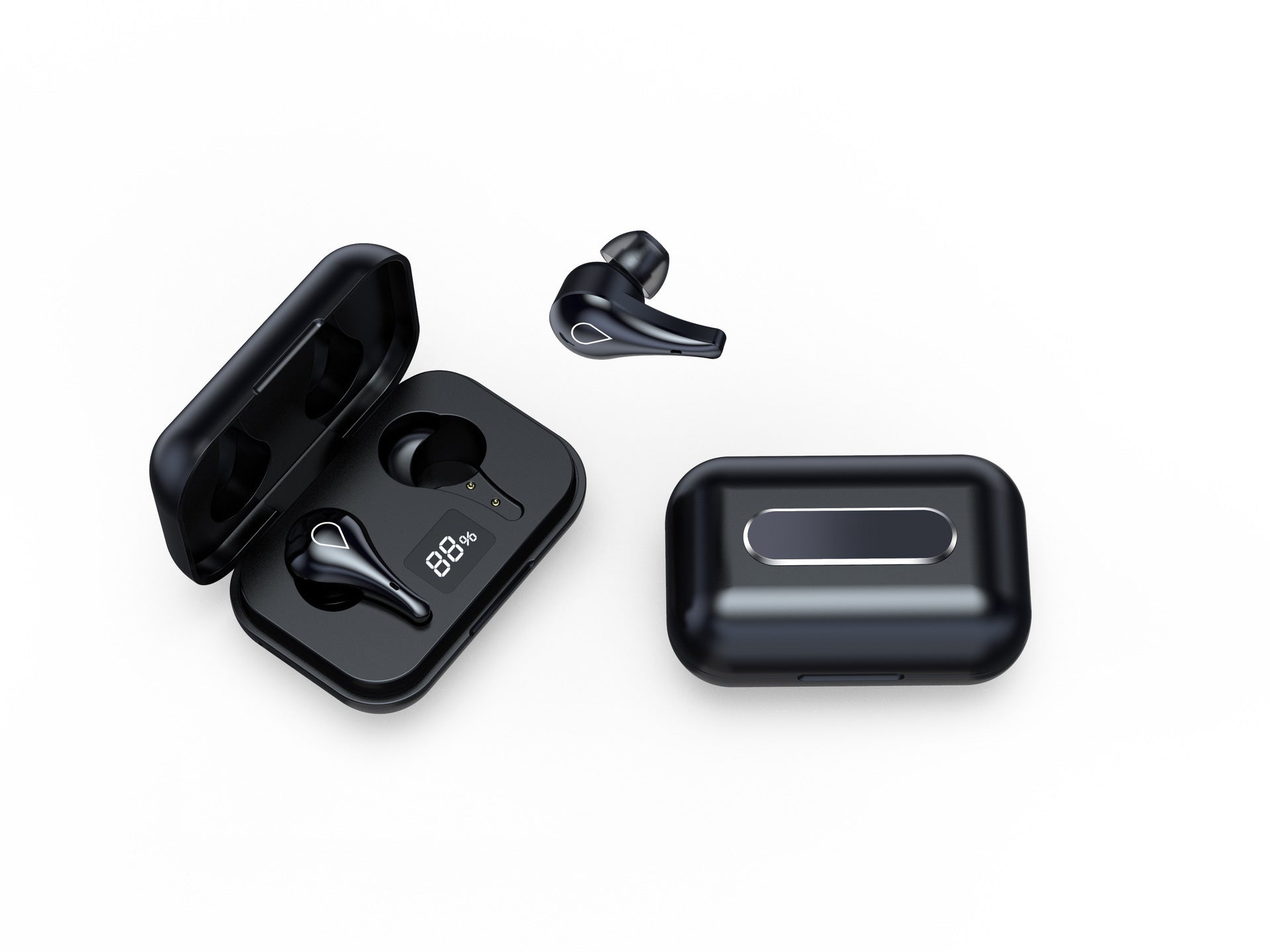 KTX-013779 Bluetooth 5.0 Wireless Earbuds with Active Noise Reduction and Stereo Sound