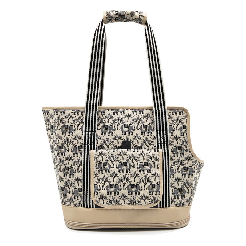 JMT-989130 Lightweight Mesh Portable Shoulder Bag for Cat and Dog Travel