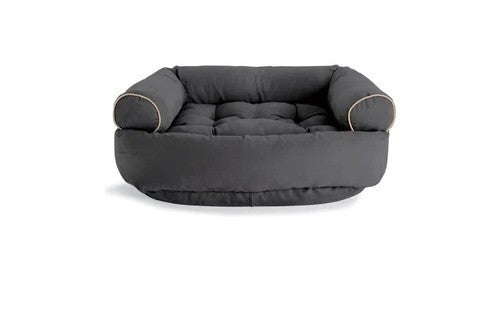 JMT-990346 Thickened Four Seasons Pet Sleeping Mat - Lightweight Cloth Dog Kennel Mat in Light and Dark Gray