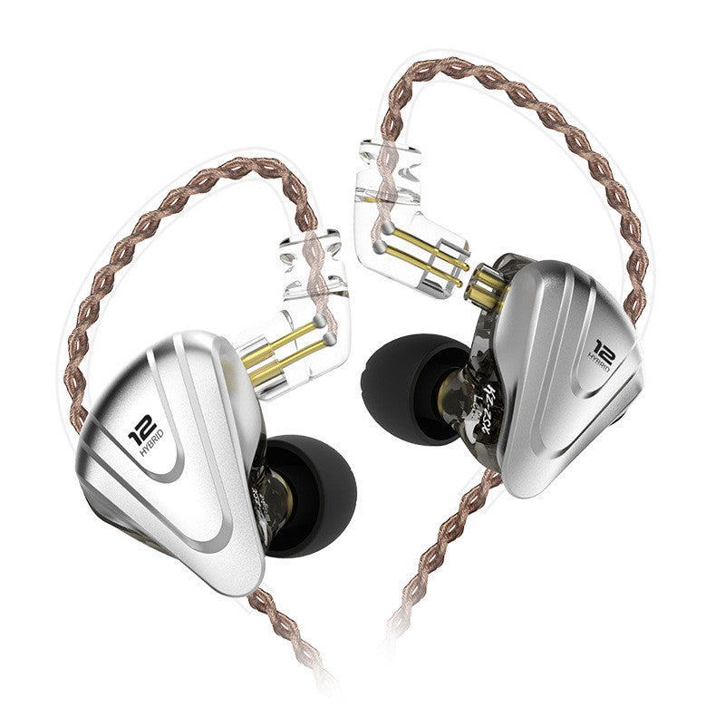 KTX-261971 KZ ZSX Terminator 12-Unit Hybrid Earphones with 3.5mm L-Bend Connector