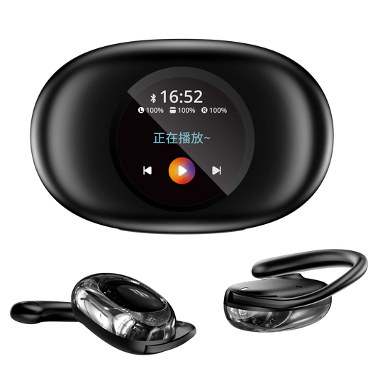 KTX-740115 YX39 In-Ear Sports Headset with Microphone and Noise Cancelling Feature, LED Battery Indicator