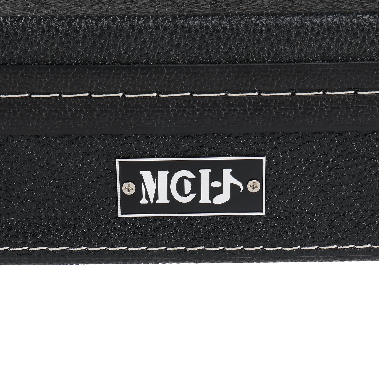 KTX-811347 Electric Guitar Leather Case for PVC Square Angle Design