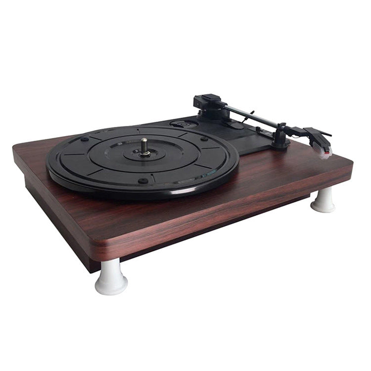 KTX-915987 Stylish Record Player Phonograph with External Amplifier Compatibility